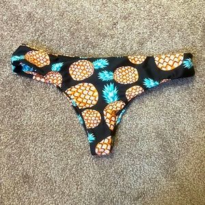 Pineapple bikini bottoms small